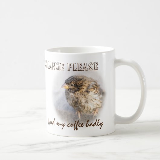 Bewusstsein für den Klimawandel Kaffeetasse (Rechts)
