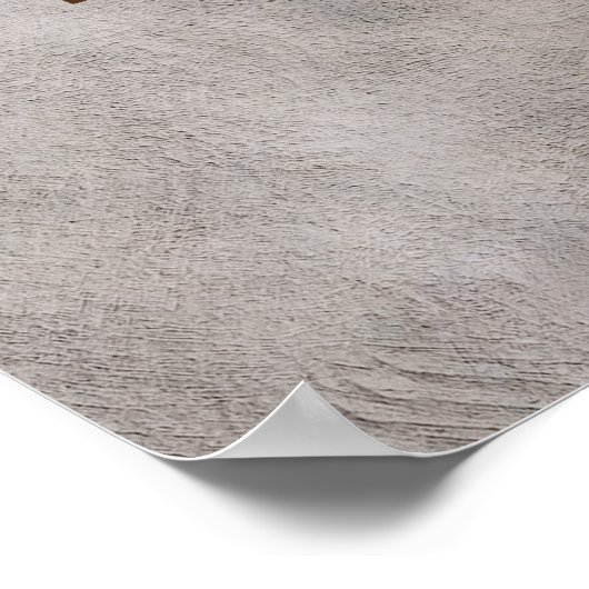 Bewusstsein für den Klimawandel Poster (Ecke)