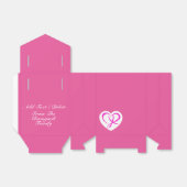 Bewusstsein für den Krebs in rosa Ribbon - Geschen Geschenkschachtel (Ungefaltet)