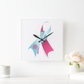 Bewusstsein für den Säugling Quadratische Wanduhr (Zuhause)