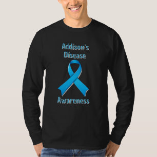 Bewusstsein für die Erkrankung   Blue Ribbon T-Shirt