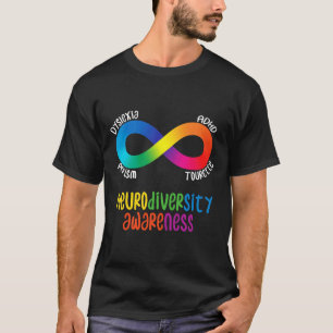 Bewusstsein für die Neurovielfalt Adhd Autismus Dy T-Shirt