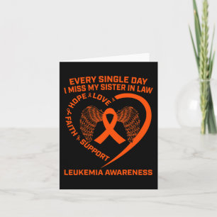 Bewusstsein für die Orangen-Ribbon-Leukämie im Ged Karte