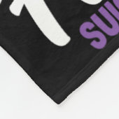 Bewusstsein für die Suizidprävention im Gedenken a Fleecedecke (Ecke)