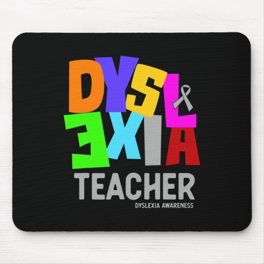 Bewusstsein für Dyslexie Mousepad (Vorne)