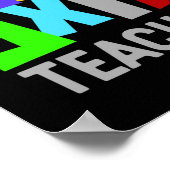 Bewusstsein für Dyslexie Poster (Ecke)