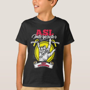 Bewusstsein für Gehörlosigkeit Gehörloser Krieger T-Shirt