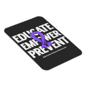 Bewusstsein für häusliche Gewalt Magnet (Rechte Seite)