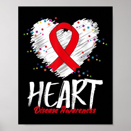 Bewusstsein für Herzkrankheiten _2 Poster (Vorne)