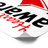 Bewusstsein für Herzkrankheiten 5 Poster (Ecke)