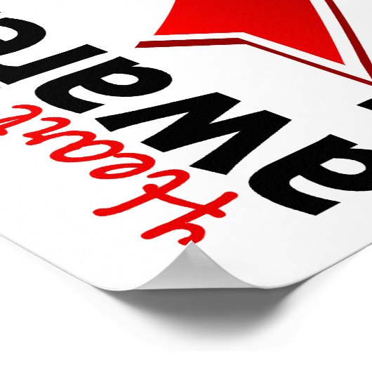 Bewusstsein für Herzkrankheiten 5 Poster (Ecke)