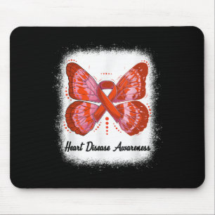 Bewusstsein für Herzkrankheiten im Februar tragen Mousepad