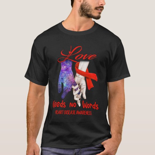 Bewusstsein für Herzkrankheiten - Liebe braucht ke T-Shirt (Vorderseite)