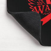 Bewusstsein für Herzkrankheiten Mousepad (Ecke)