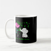 Bewusstsein für Hirnbehinderungen Kaffeetasse (Links)