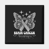Bewusstsein für Hirnkrebs _2 Magnet (Vorne)