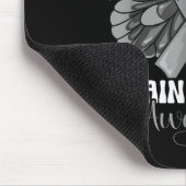 Bewusstsein für Hirnkrebs _2 Mousepad (Ecke)