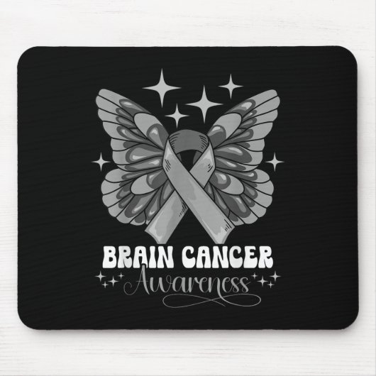 Bewusstsein für Hirnkrebs _2 Mousepad (Vorne)