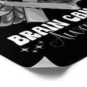 Bewusstsein für Hirnkrebs _2 Poster (Ecke)