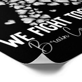 Bewusstsein für Hirnkrebs _3 Poster (Ecke)