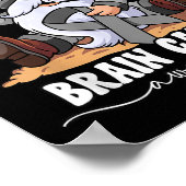 Bewusstsein für Hirnkrebs Poster (Ecke)
