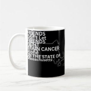 Bewusstsein für Hirntumor in Massachusetts Kaffeetasse