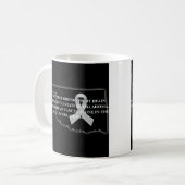 Bewusstsein für Hirntumor in Oklahoma  Kaffeetasse (Vorderseite Links)