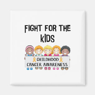 Bewusstsein für Kinderkrebs Liebenswerter Kampf fü Magnet