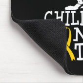 Bewusstsein für Krebs bei Kindern Dipg Erloschenes Mousepad (Ecke)