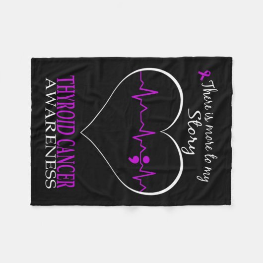 Bewusstsein für Krebs - Es gibt mehr in meiner Ges Fleecedecke (Vorderseite (Horizontal))