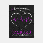 Bewusstsein für Krebs - Es gibt mehr in meiner Ges Fleecedecke (Vorderseite)