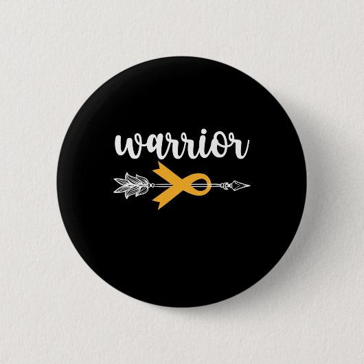 Bewusstsein für Krebs im Kindesalter Hoffnung Unte Button (Vorderseite)