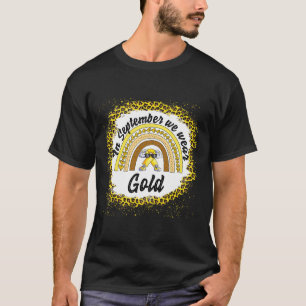 Bewusstsein für Krebs im Kindesalter Im September T-Shirt