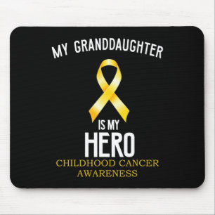 Bewusstsein für Krebs im Kindesalter Meine Enkelin Mousepad