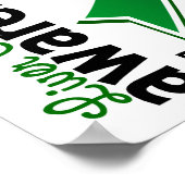 Bewusstsein für Leberkrebs 5 Poster (Ecke)