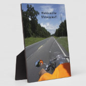 Bewusstsein für Motorräder Fotoplatte (Seite)