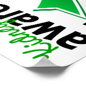 Bewusstsein für Nierenerkrankungen 5 Poster (Ecke)