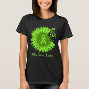 Bewusstsein für Nierenerkrankungen Sonnenblumen Ma T-Shirt