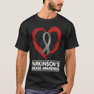 Bewusstsein für Parkinson-Krankheit Heart Warrior T-Shirt