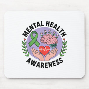 Bewusstsein für psychische Gesundheit _3 Mousepad