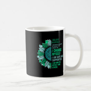 Bewusstsein für psychische Gesundheit - Beendet da Kaffeetasse