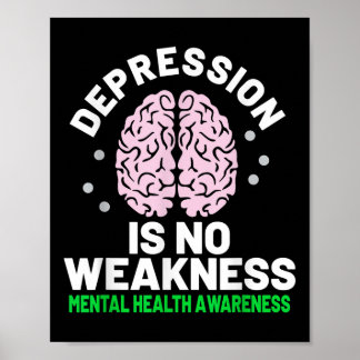 Bewusstsein für psychische Gesundheit Berater für  Poster