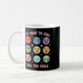 Bewusstsein für psychische Gesundheit Es ist okay, Kaffeetasse