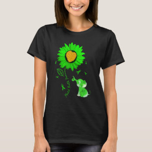 Bewusstsein für psychische Gesundheit Grüne Sonnen T-Shirt