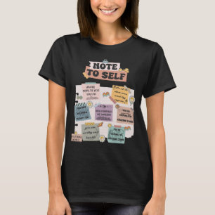 Bewusstsein für psychische Gesundheit Hinweis auf T-Shirt