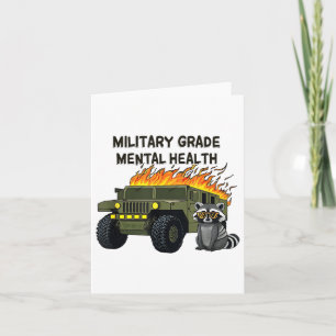 Bewusstsein für psychische Gesundheit in militäris Karte