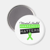 Bewusstsein für psychische Gesundheit Magnet (Vorderseite/Rückseite)