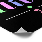 Bewusstsein für psychische Gesundheit noch lebende Poster (Ecke)