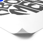 Bewusstsein für psychische Gesundheit Poster (Ecke)