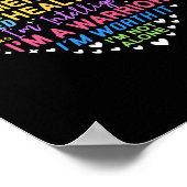 Bewusstsein für psychische Gesundheit Poster (Ecke)